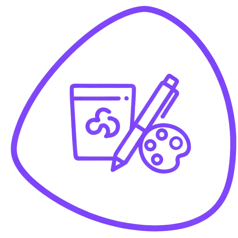 Grafik für maximale Individualisierung und Logo-Druck auf Verpackungen.